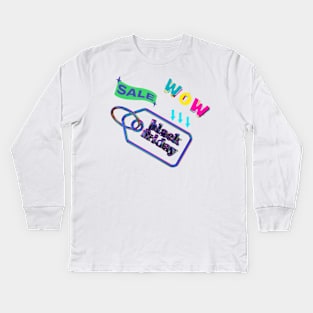 Black Friday Kids Long Sleeve T-Shirt